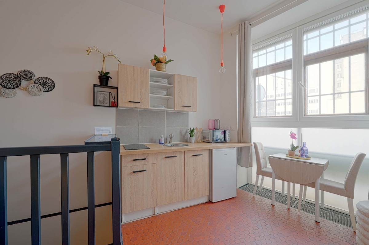 Apartment on Two Floors Close to Pigalle and Mouli
