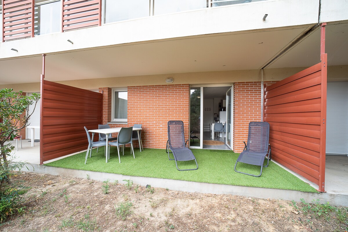 Soleil sur la Massane - Appartement avec terrasse