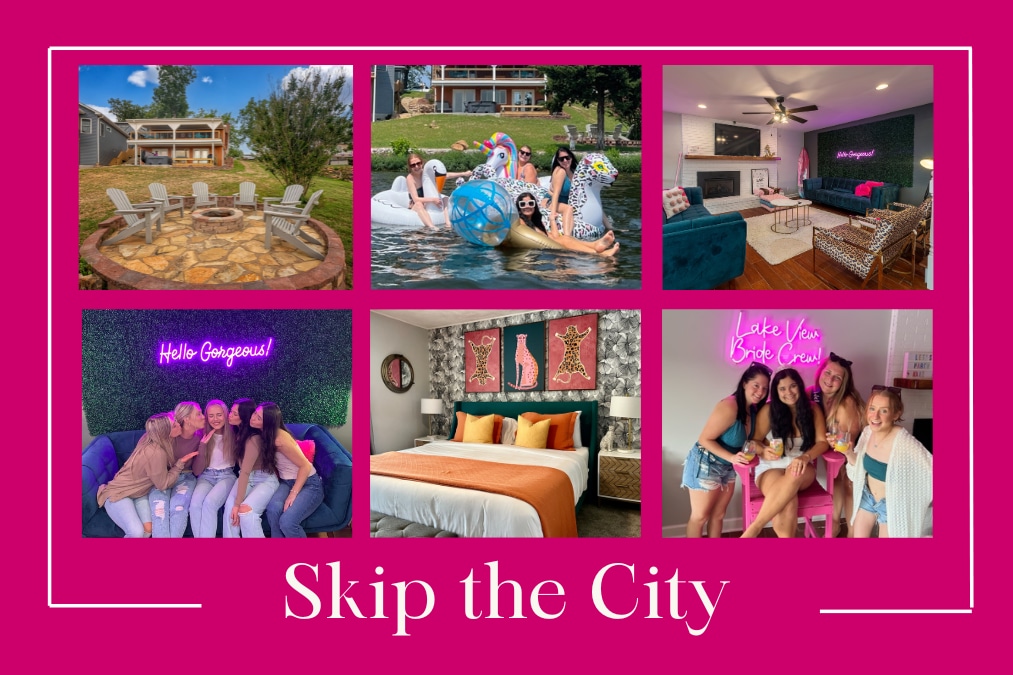 Skip the City- Bachelorette Lake House in So ILL!