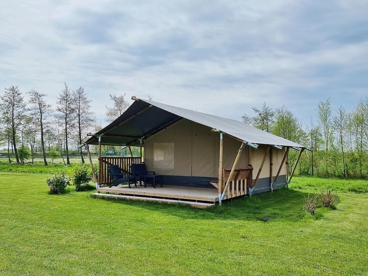 Luxury glamping near the Frisian waters