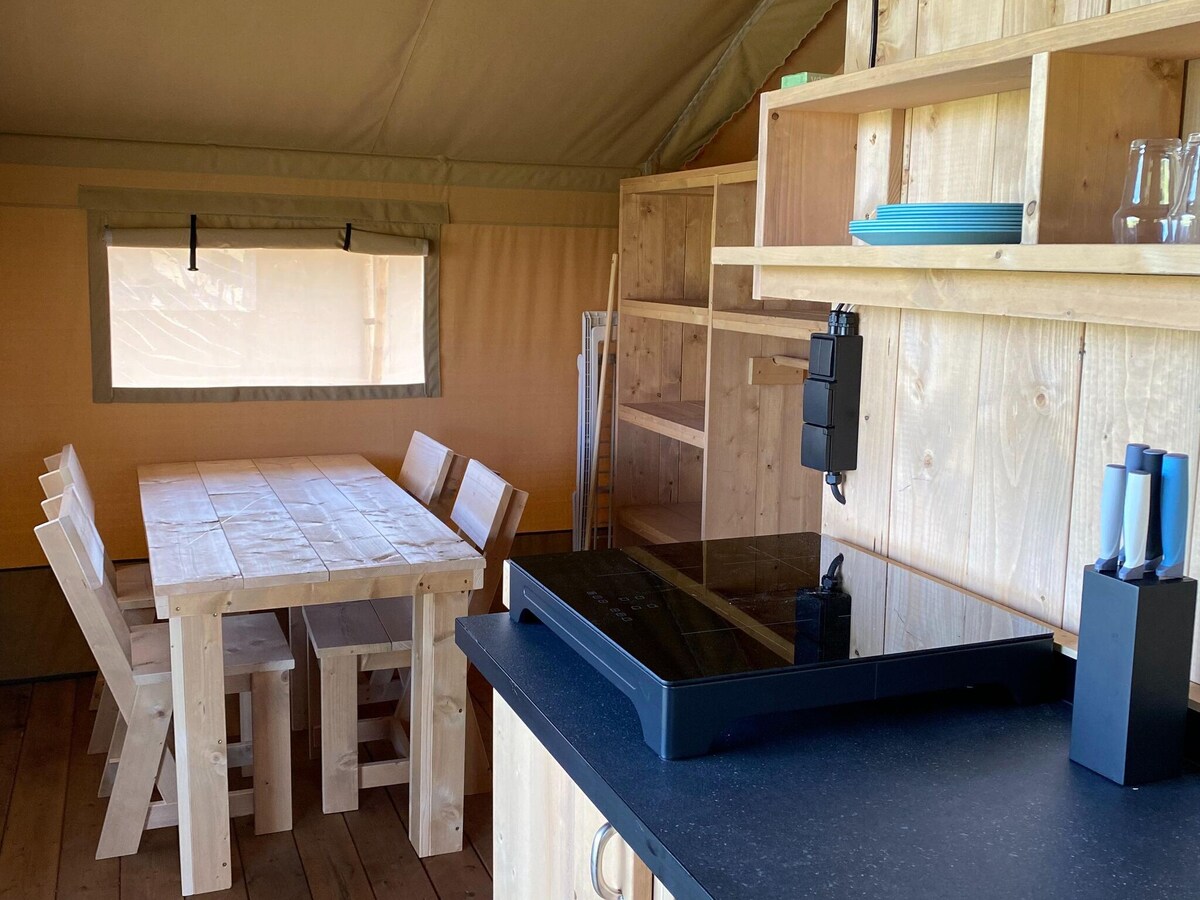 Luxury glamping near the Frisian waters