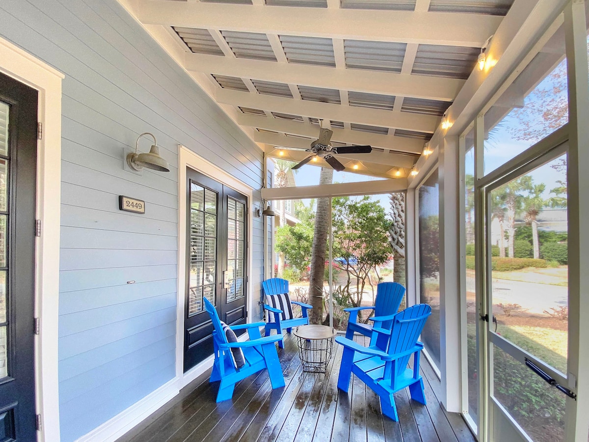 Beachy Bungalo Cottage w/ Golf Cart