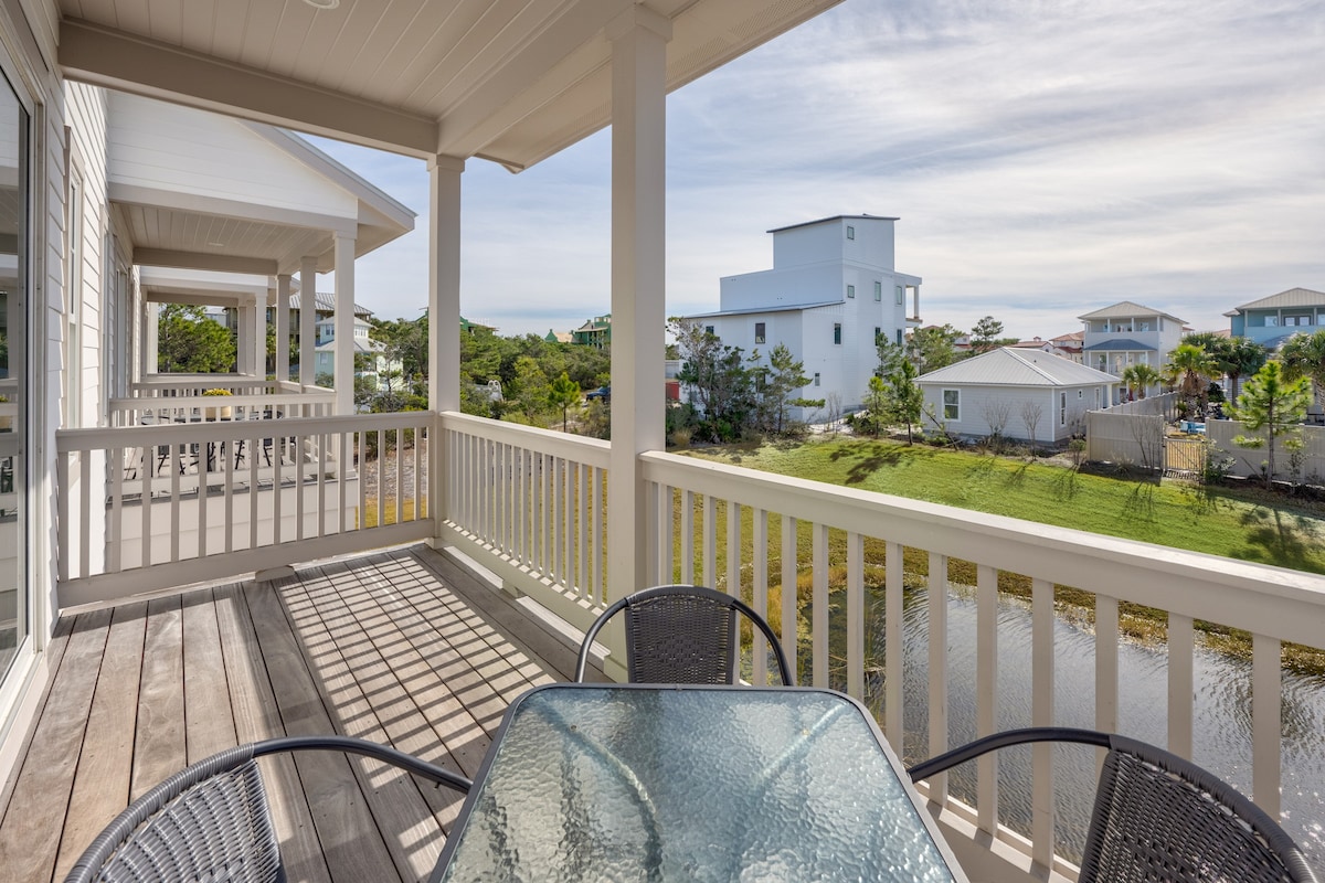 New! Azure at 30A, steps from Public Beach Access