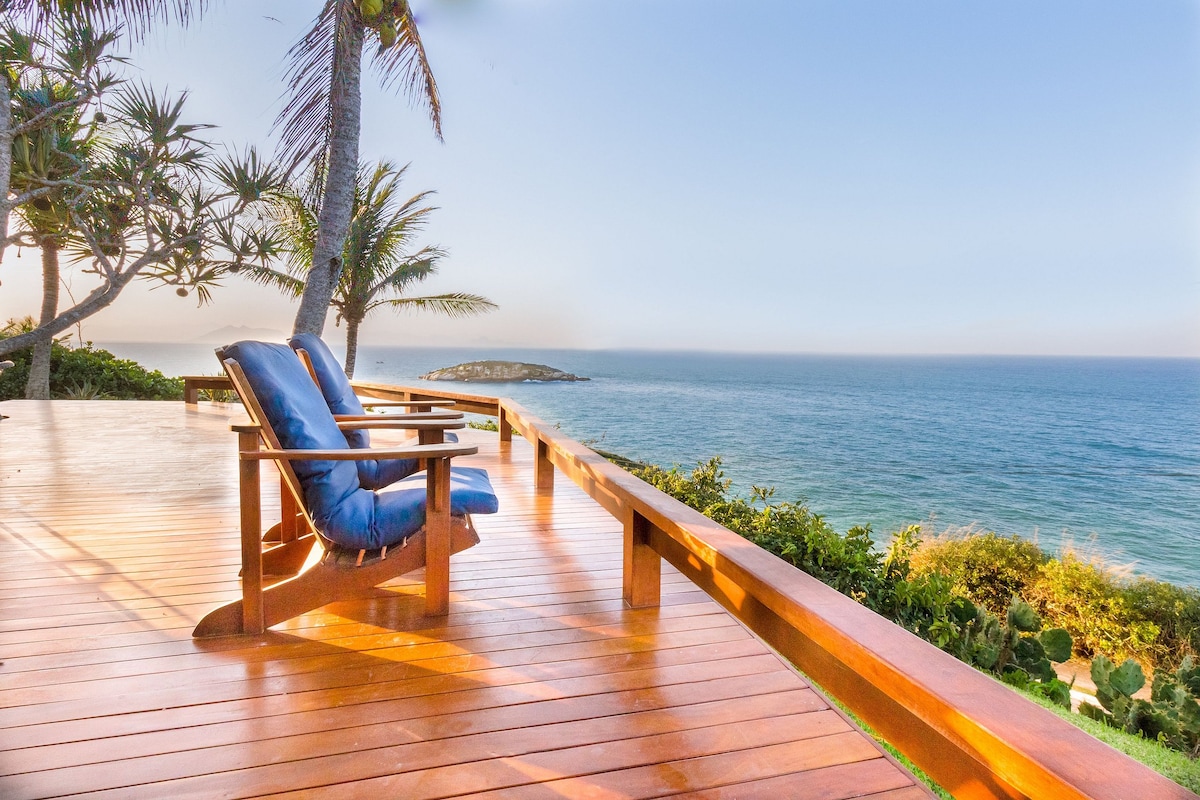 Casa en Búzios con impresionantes vistas