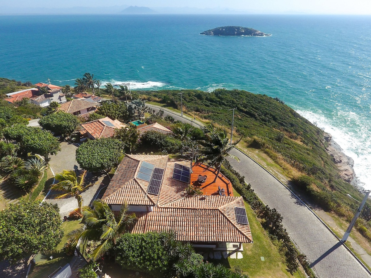 Casa en Búzios con impresionantes vistas