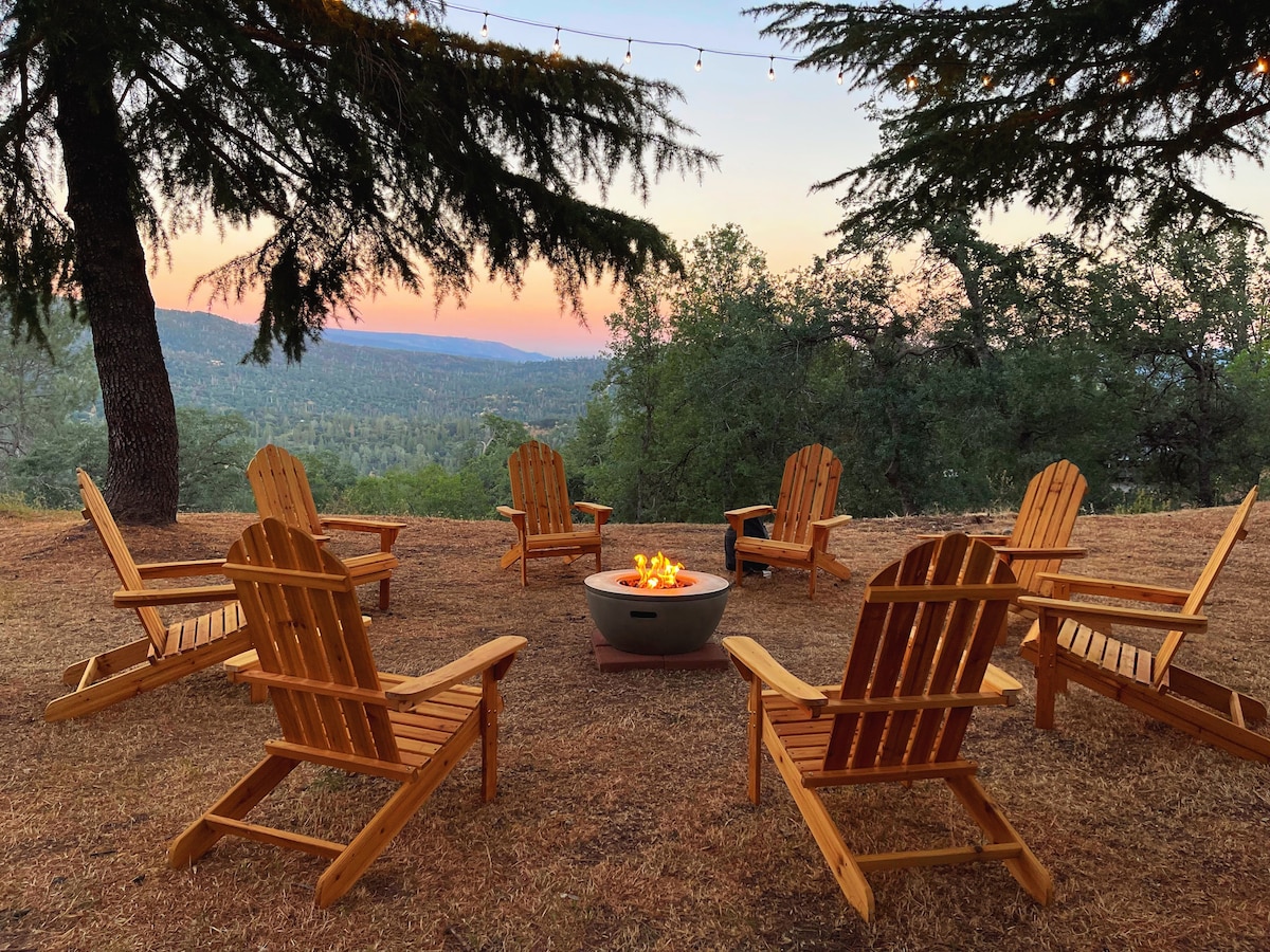 优胜美地日出之家（ Yosemite Sunrise House ） ，带水疗/景观/游戏！