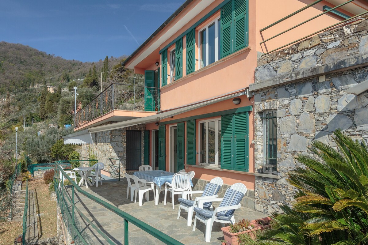 Entire Villa with pool in Recco Cinque Terre no001