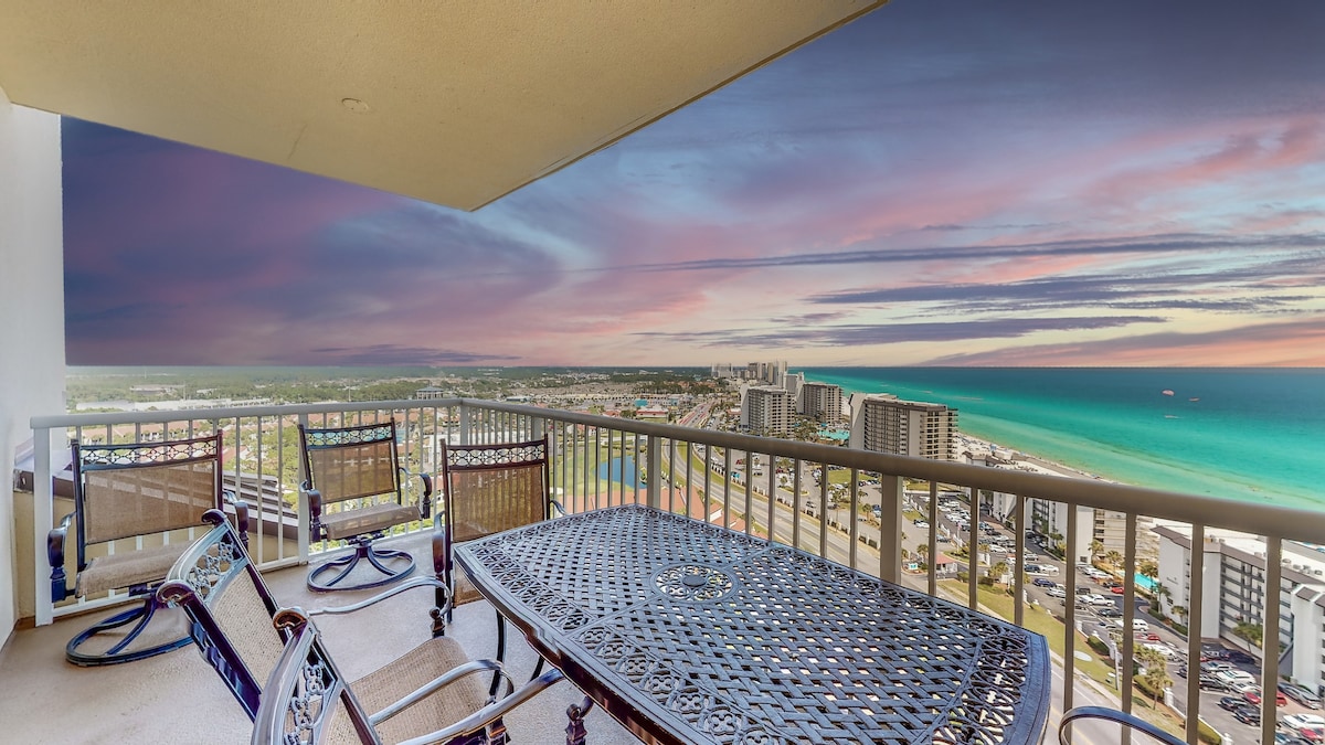 Beach Chairs Included |  Double Balcony |  FLPCB91