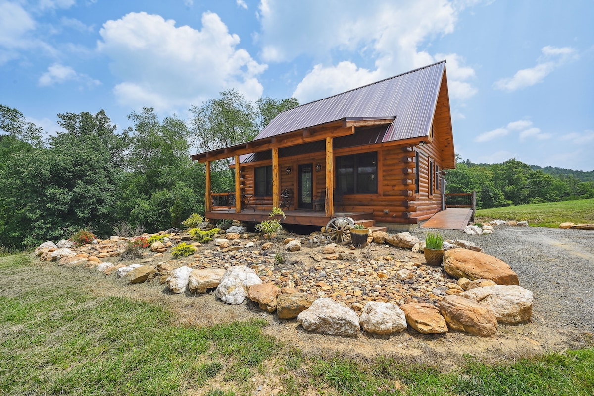 Modern Willis Cabin Retreat: 24-Acre Working Farm!