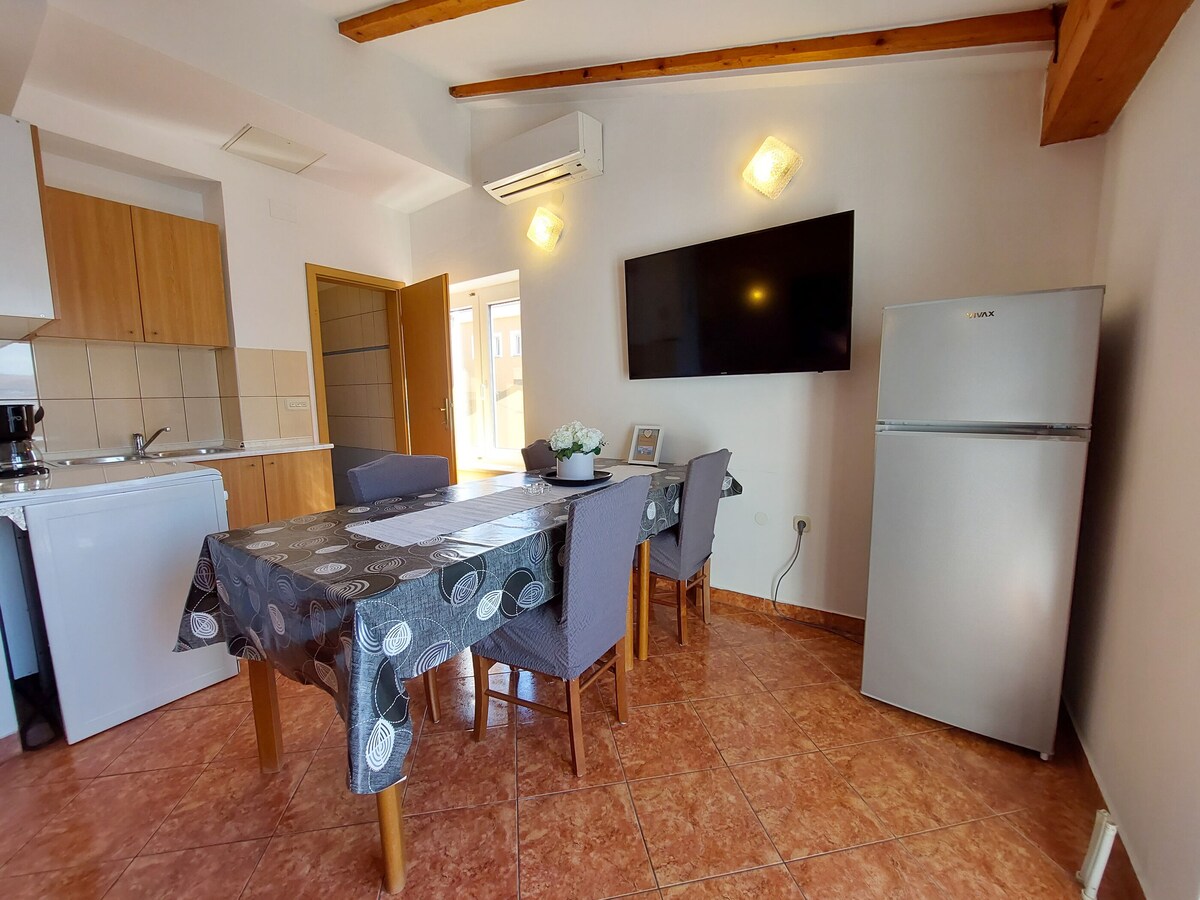 Two Bedroom Apartment, seaside in Senj, Terrace