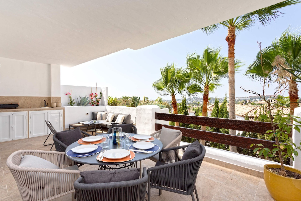 Luxury apartment in Marbella. Tortugas Terrace