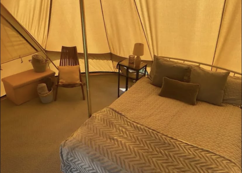 Opulent Emperor Tent: Luxury Glamping