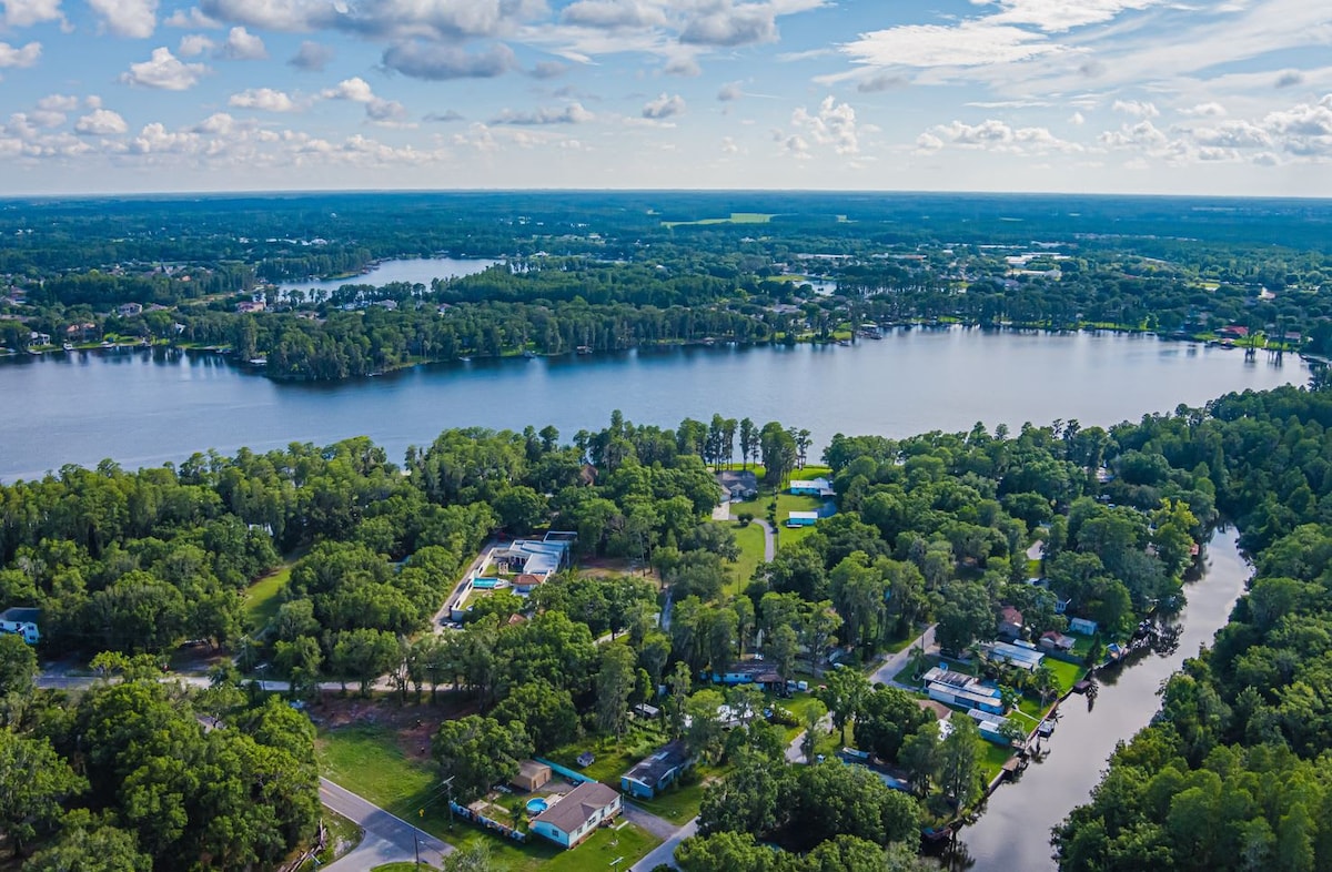 Lake Pad Near Tampa/Tarpon Springs/Hot Tub