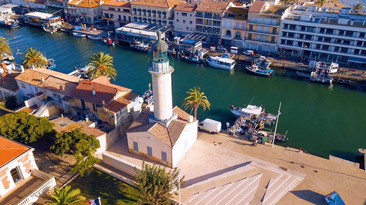 Studio cabine à Port Camargue