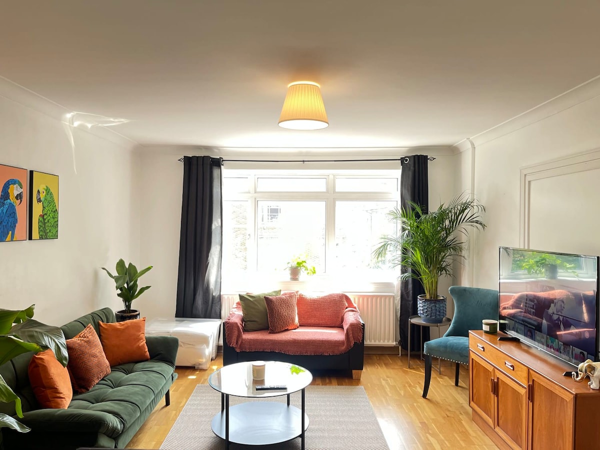 宽敞的伦敦公寓-最多可入住6位房客- Zon