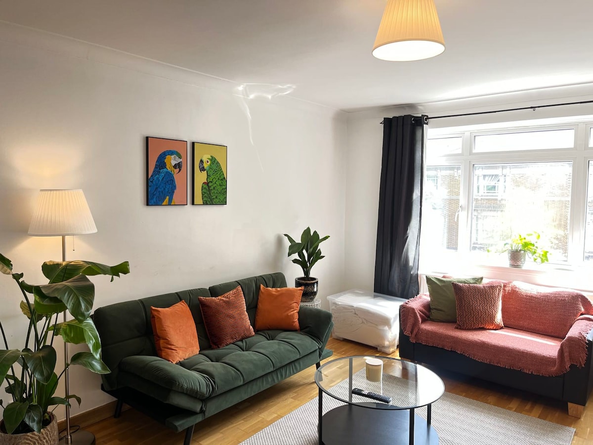 宽敞的伦敦公寓-最多可入住6位房客- Zon
