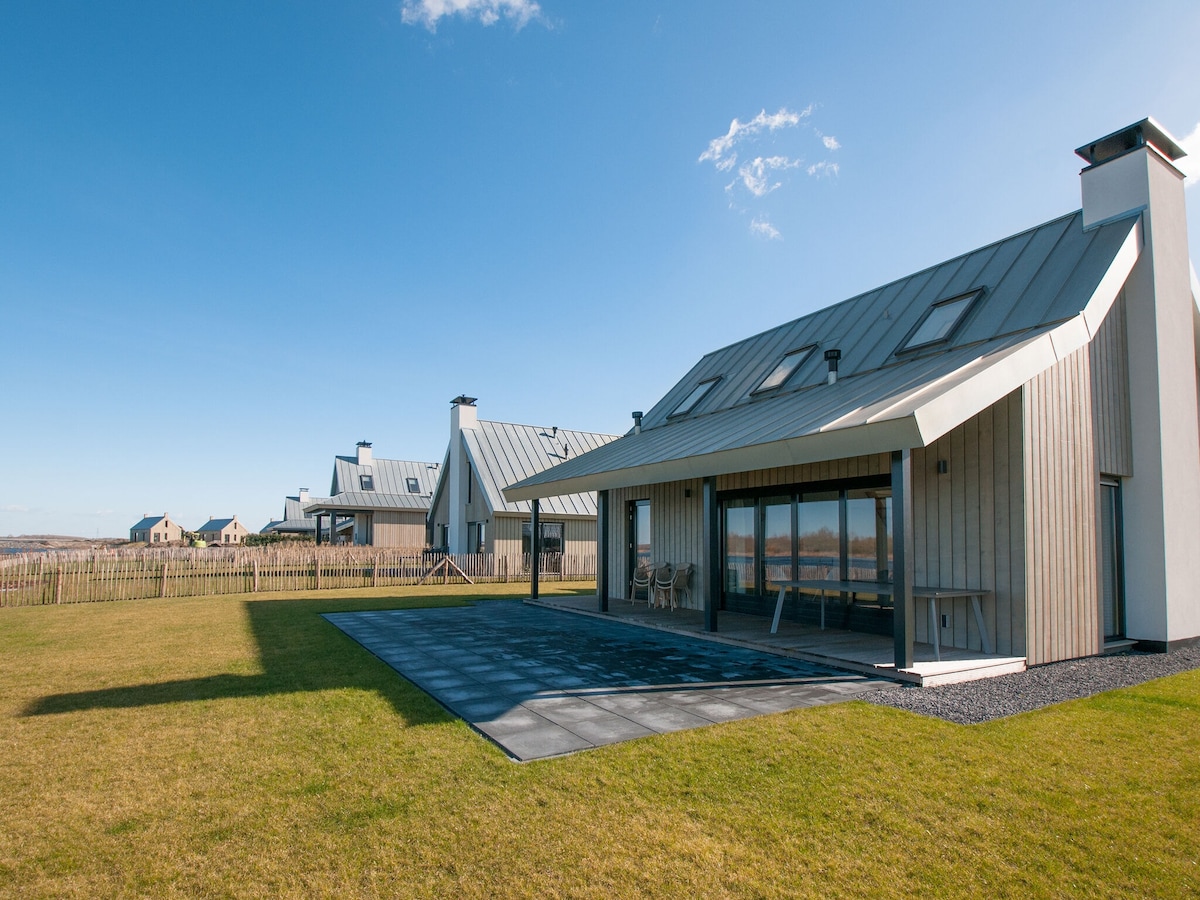 Modern lodge in national park