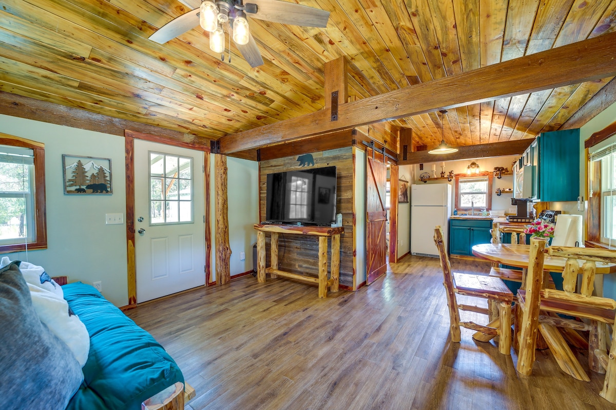 Lazy Bear Cabins #1 at Tuskahoma Near Sardis Lake!