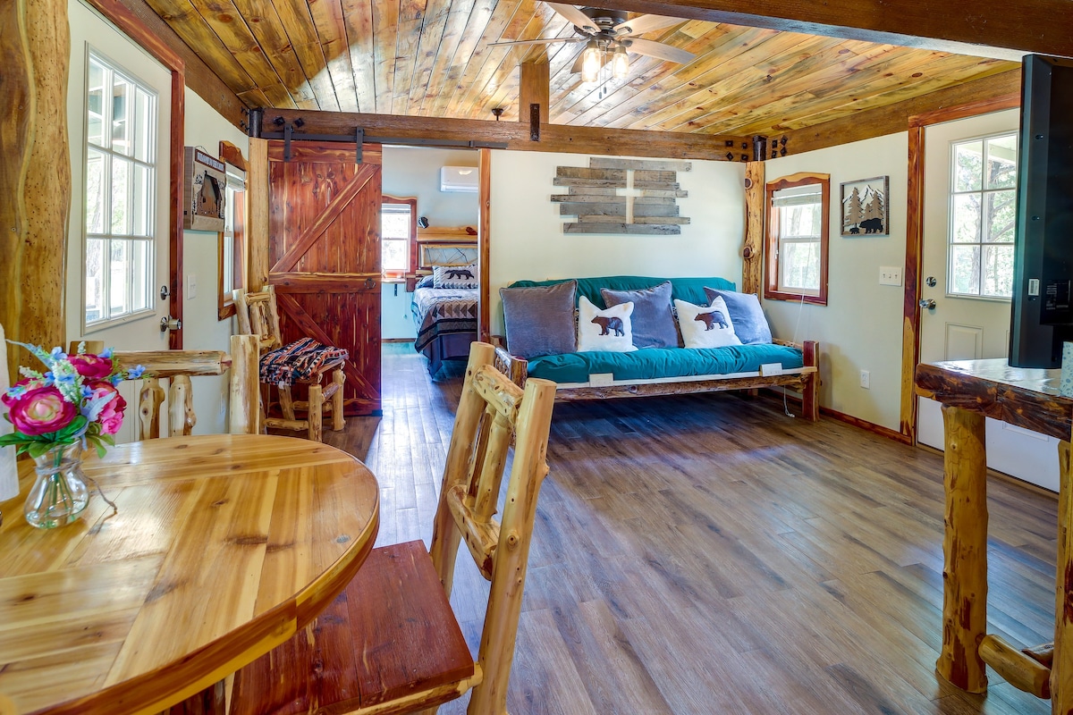 Lazy Bear Cabins #1 at Tuskahoma Near Sardis Lake!