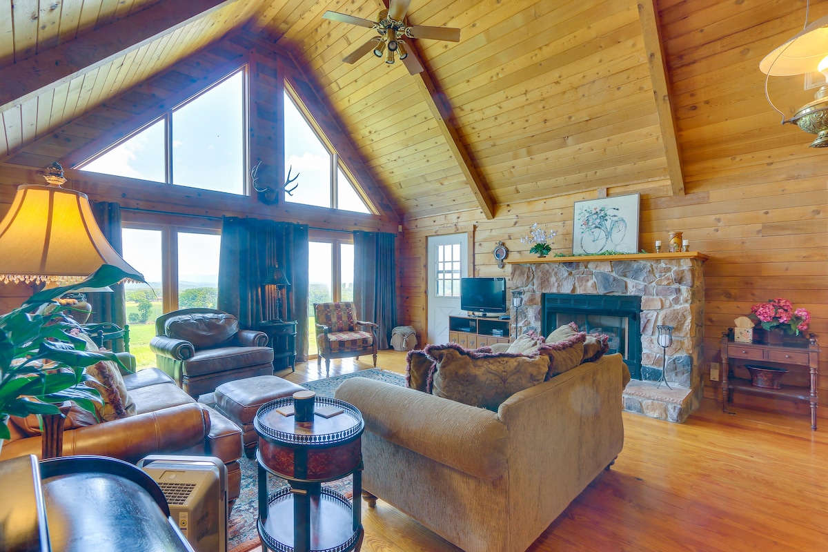 Stunning Gore Vacation Rental on 10 Acres of Land!