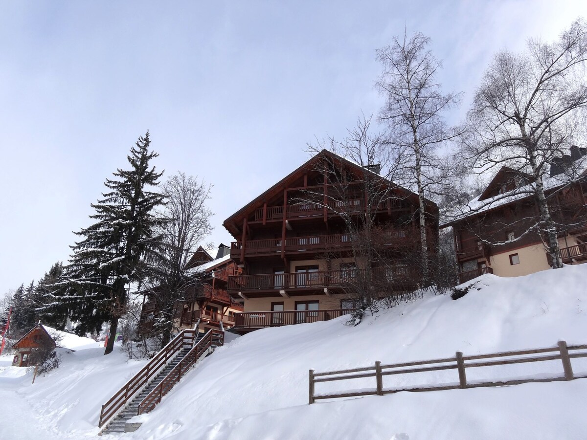 Apartment near big ski area Grandes Rousses