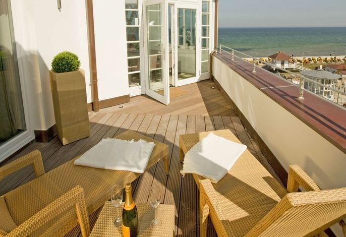 Strandschloss Binz | Penthouse "Royal Beach"