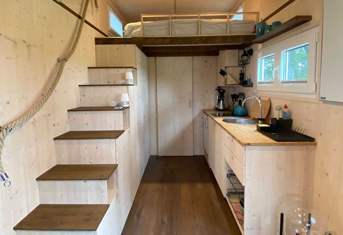 Tiny House, Tiny House auf der Alpaka-Farm