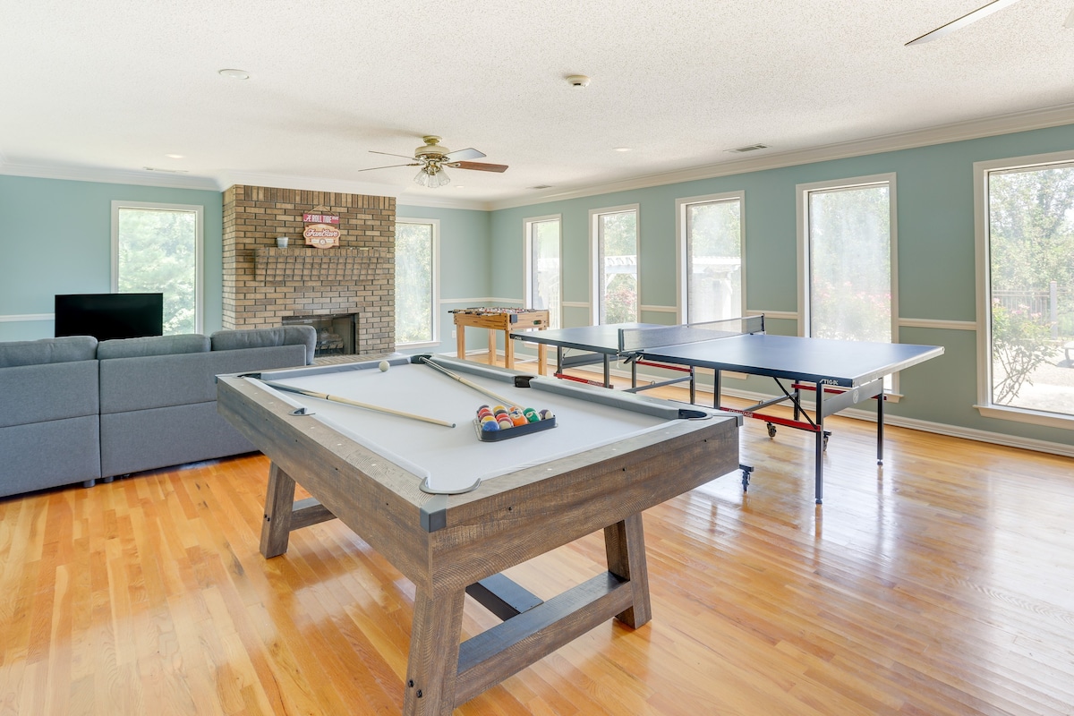 Remote Greensboro Vacation Rental w/ Game Room!