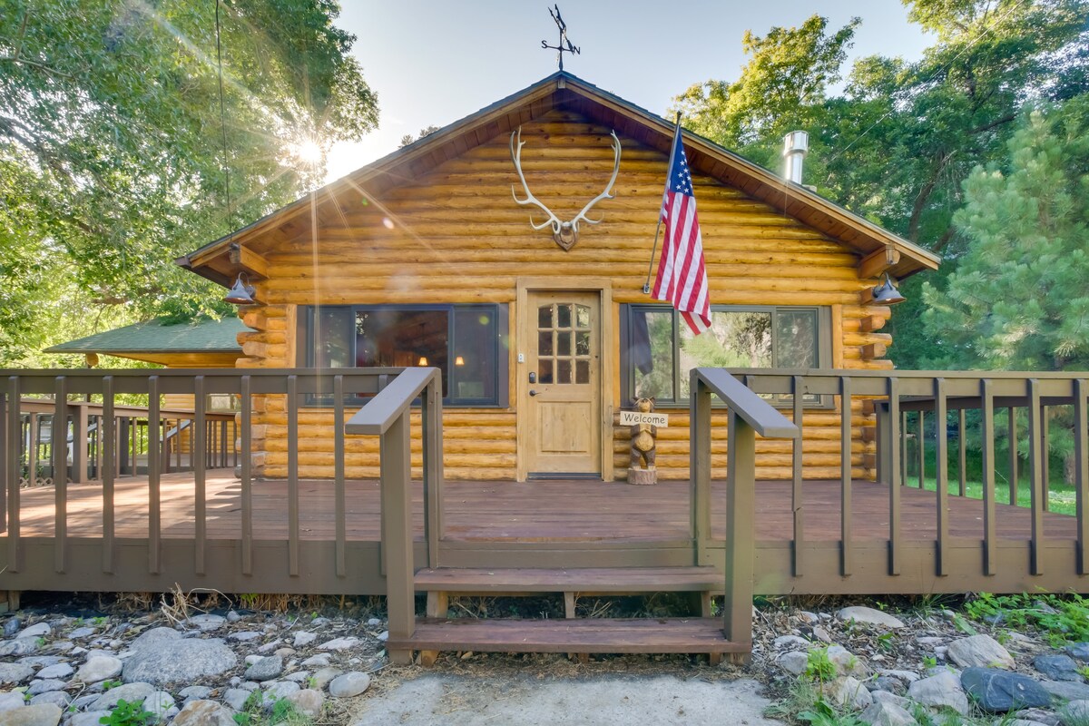 Creekside Ten Sleep Vacation Rental + Deck & Grill