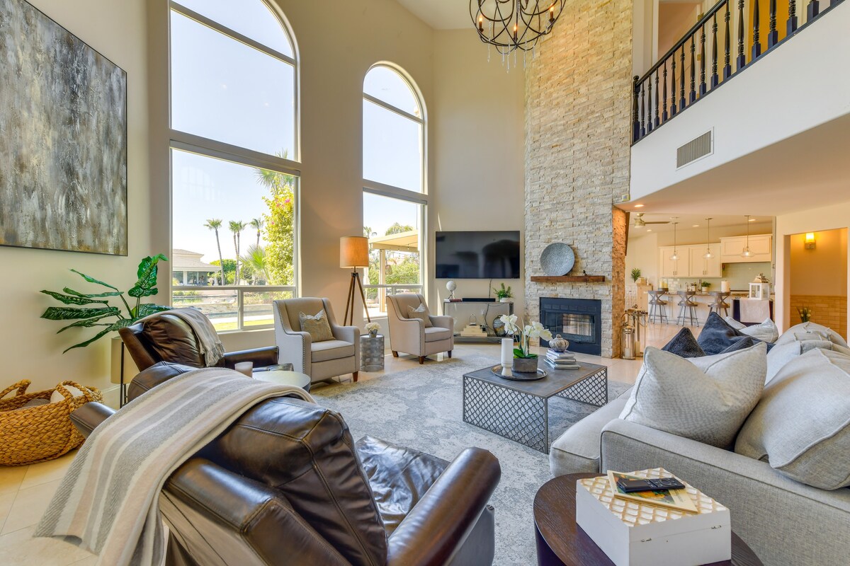 Waterfront Luxury Gilbert Retreat w/ Pool & Spa!