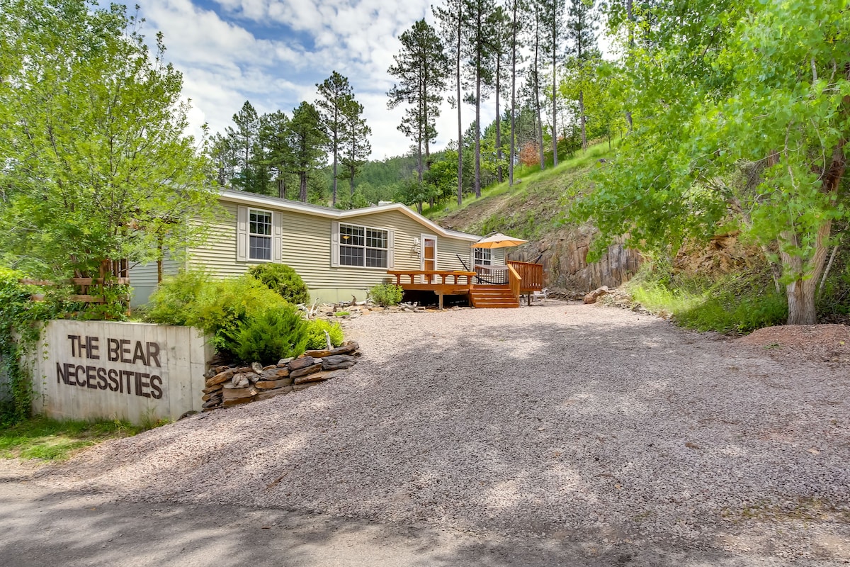 Modern Keystone Home: 4 Mi to Mount Rushmore!