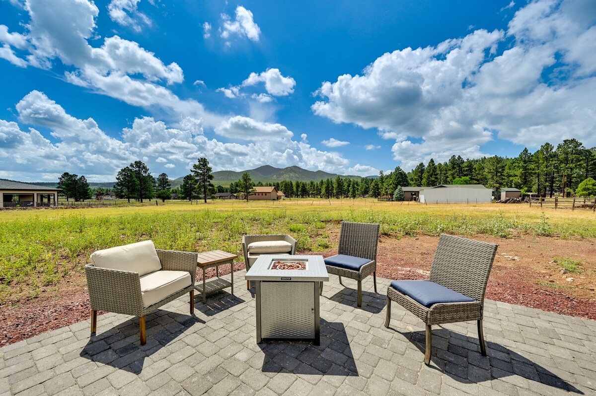 Williams Vacation Rental w/ Fire Pit & Mtn Views!