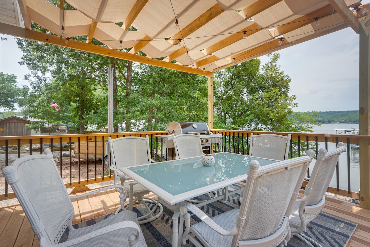 Lake of the Ozarks Home w/ Private Deck & Dock!