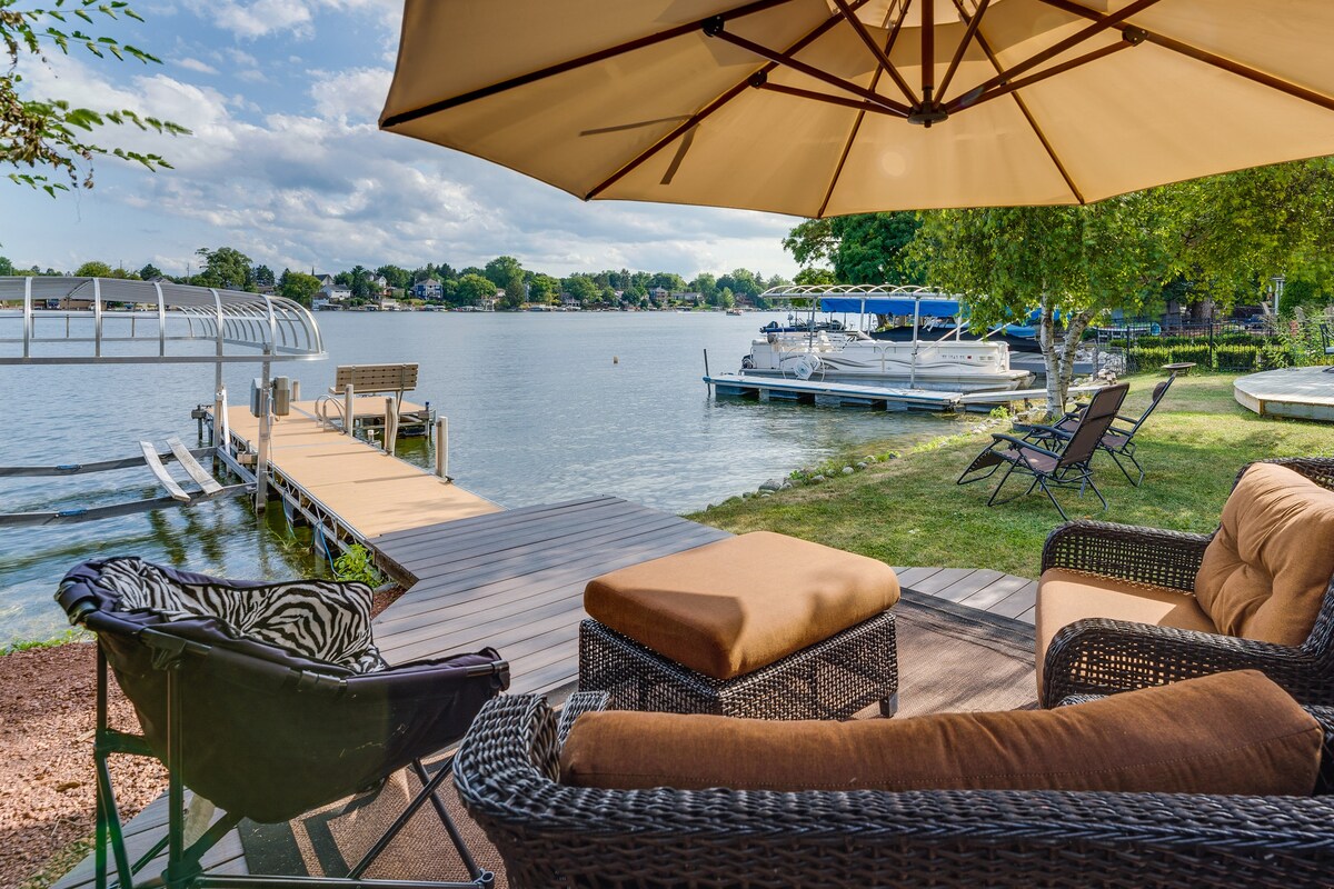 Okauchee Lake Vacation Rental w/ Boat Dock!
