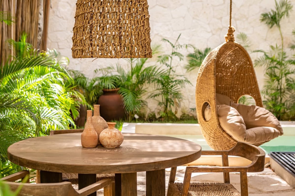 LUXE 2BD • Jungle Swing • Tulum Airport Ride incl