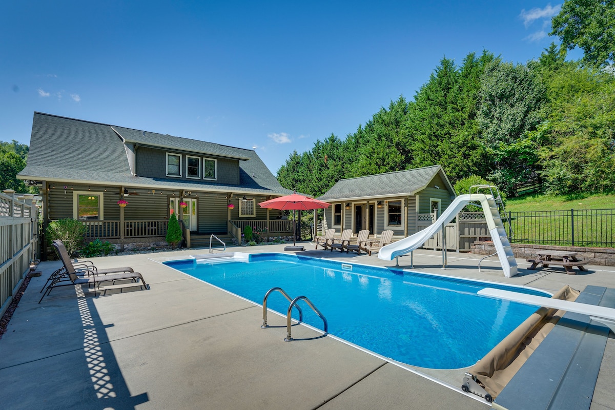 Hayesville Vacation Rental w/ Private Pool!