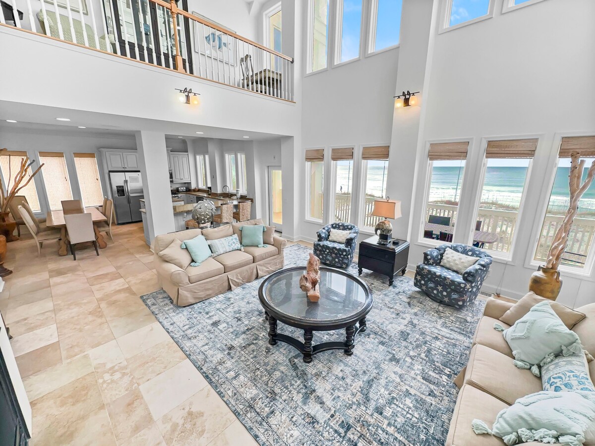Serenity Shores | Beach Front home w/Private Pool