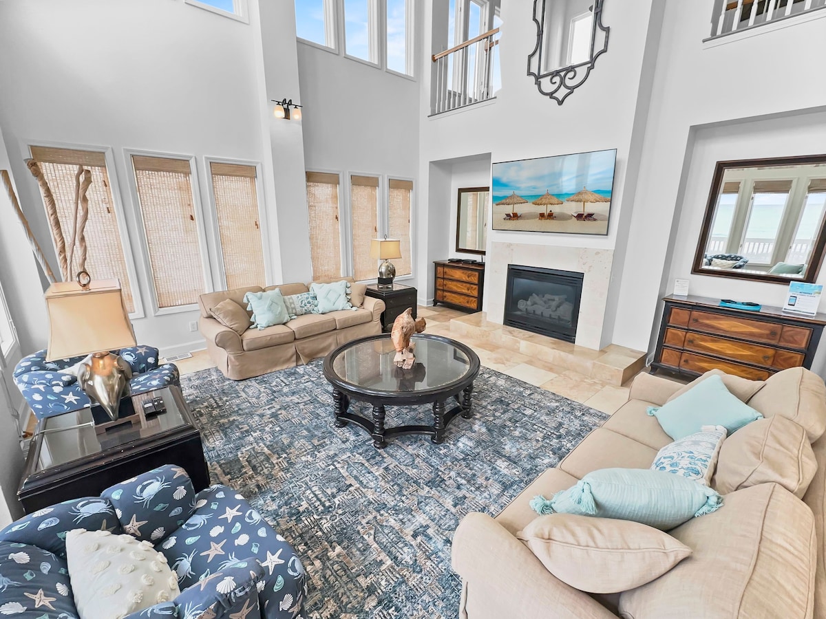 Serenity Shores | Beach Front home w/Private Pool