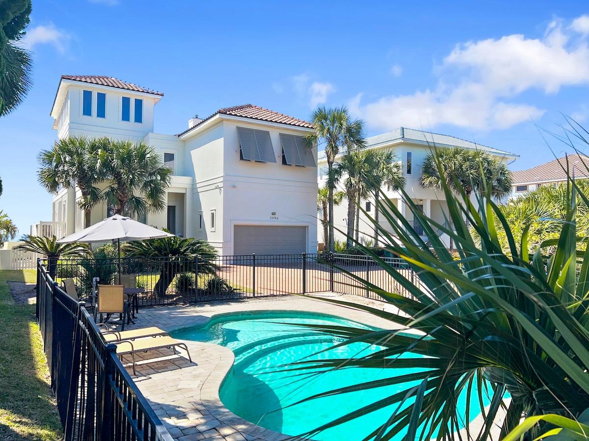 Serenity Shores | Beach Front home w/Private Pool