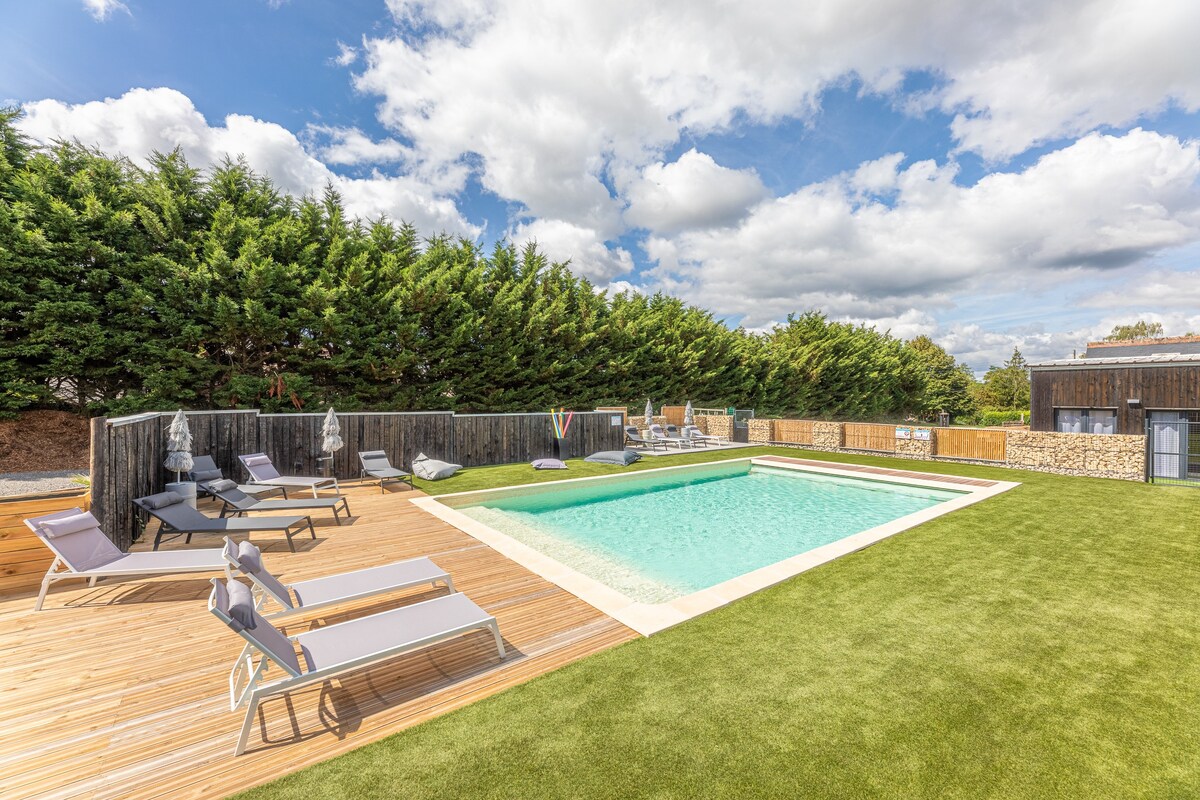 La Maison du Bois Brûlé 1 - Avec piscine partagée