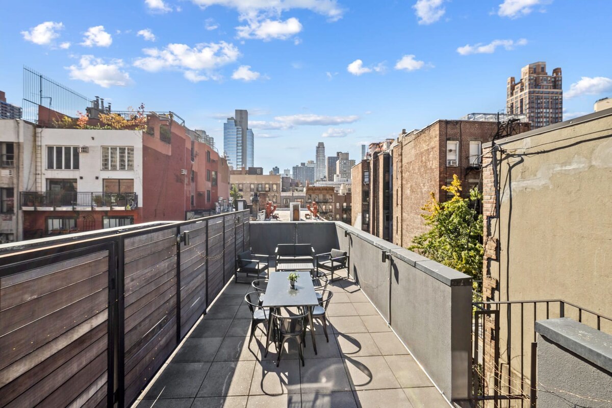 Hemlock by Rove Travel | UES 5BR Duplex w/ Roof