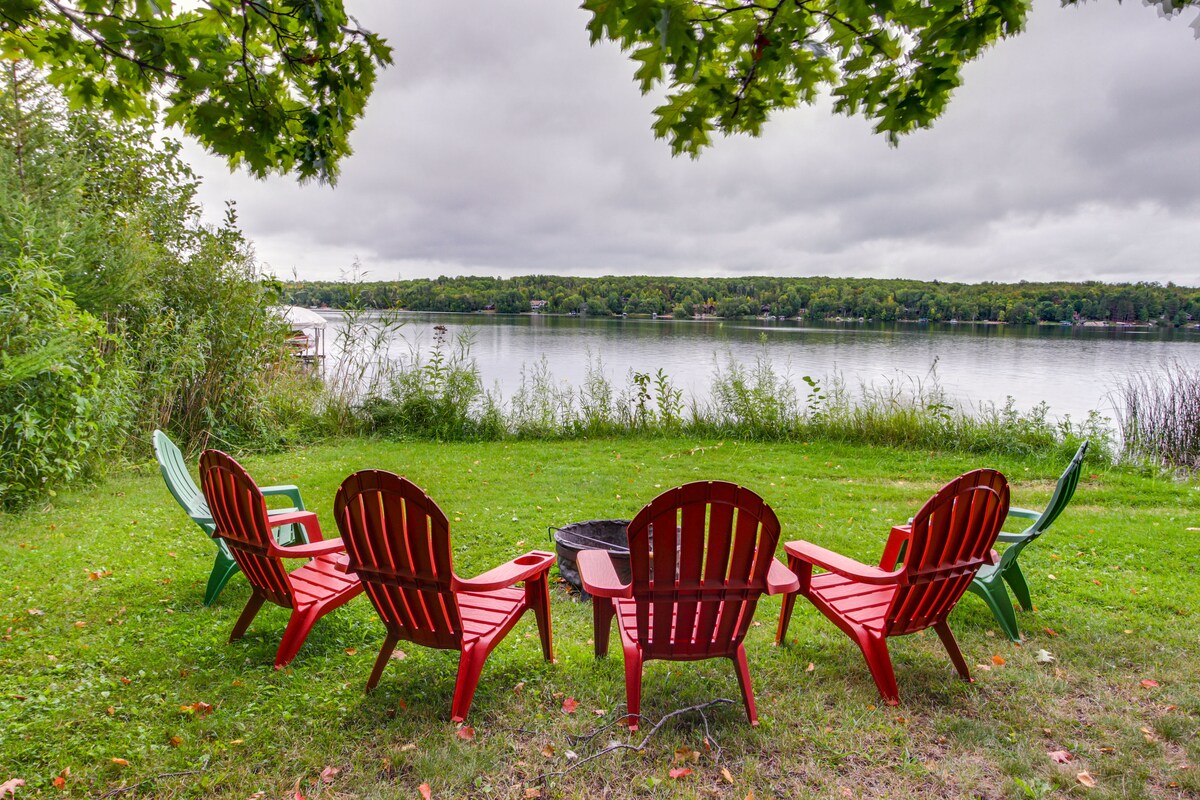 Pokegama Lake Vacation Rental w/ Shared Boat Dock!