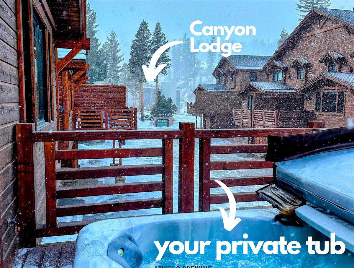 Black Ice @ Canyon Lodge-Private Hottub & Garage