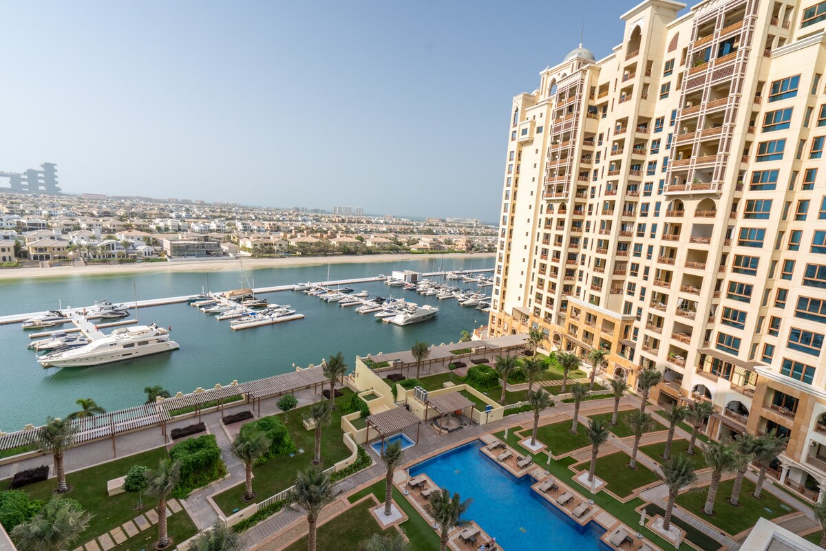 Breathtaking Harbor View From This Condo's Terrace