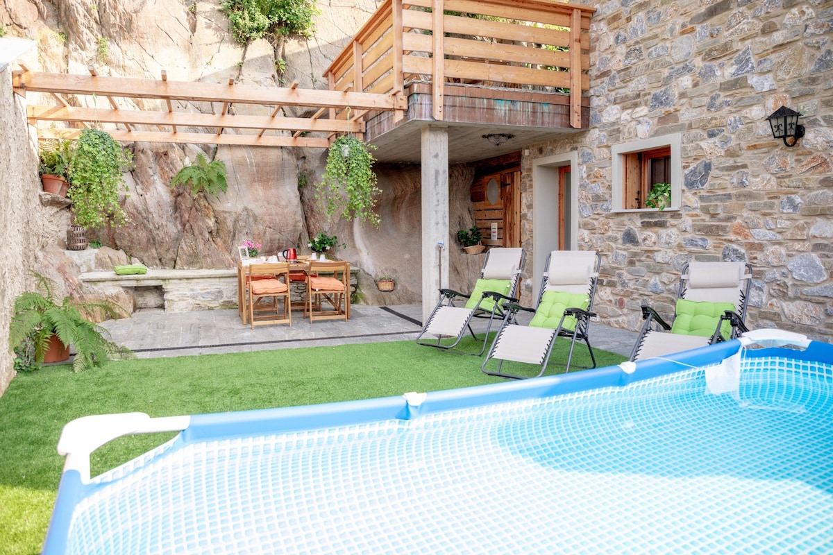Green Chalet Scalotta -  Relax Garden with Pool