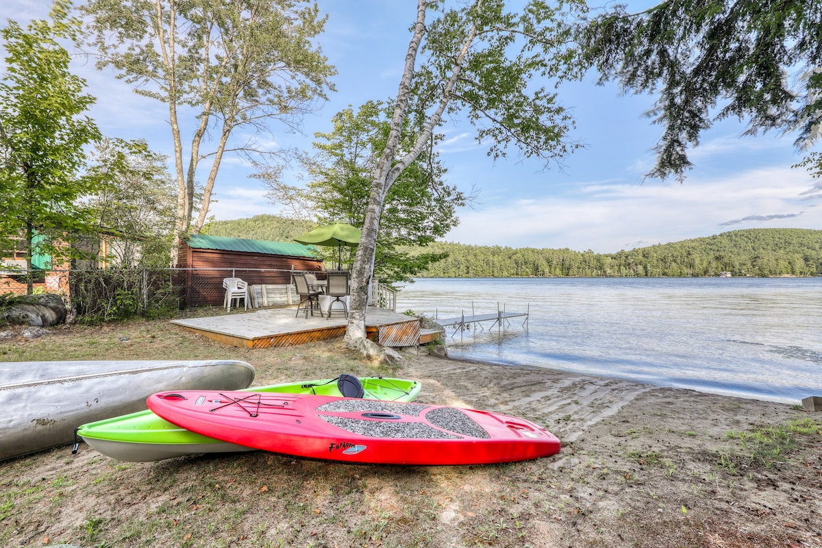 Peaceful 3BR Lakefront Adirondacks | Dock