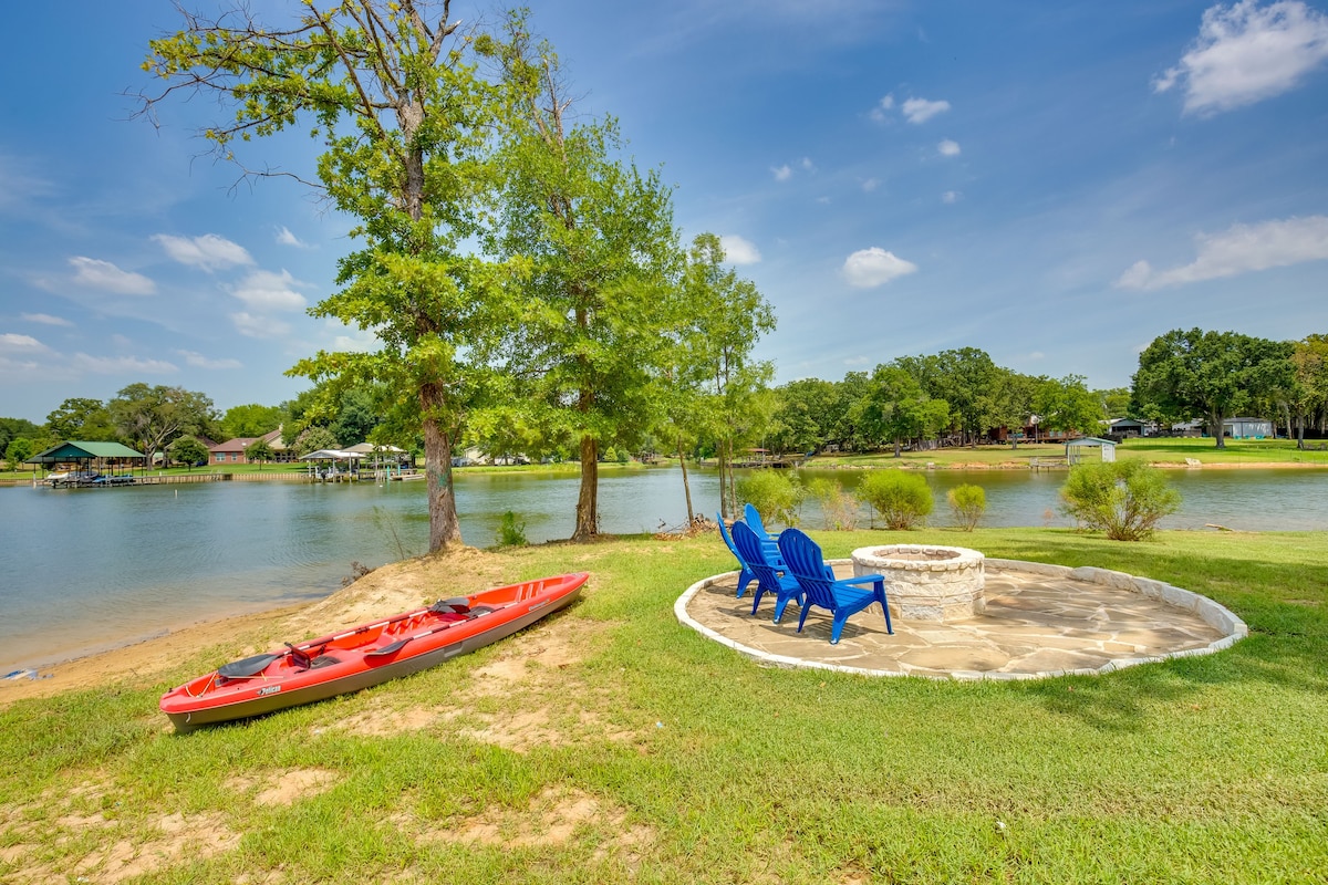 High-End Home on Cedar Creek Reservoir w/ Pool!