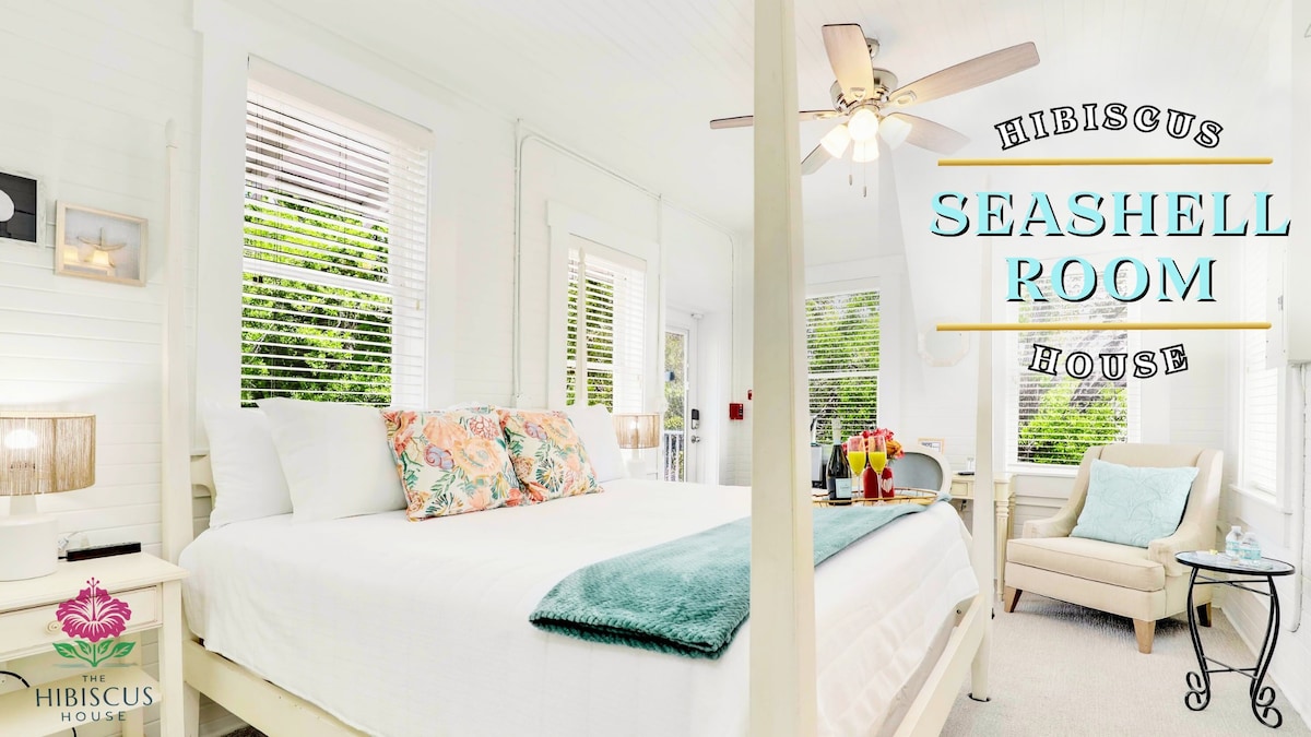 Hibiscus House Bed & Breakfast Seashell Room
