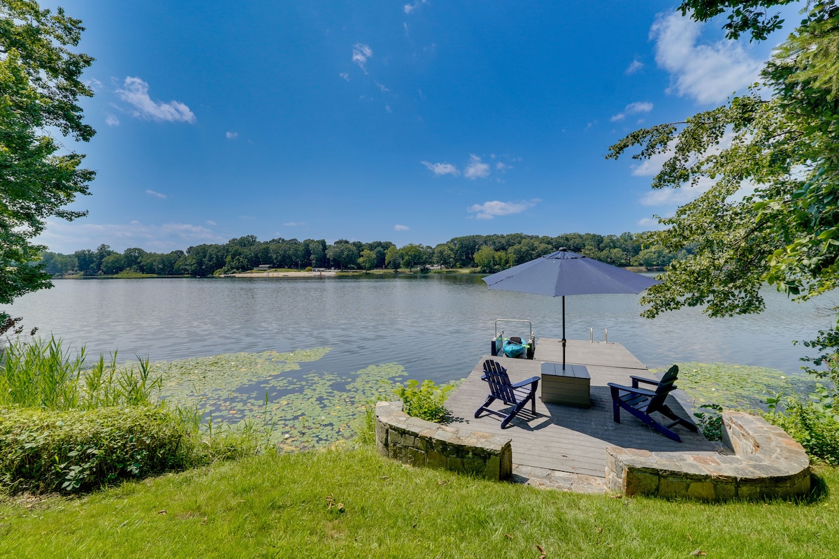 Lakefront Brewster Vacation Rental w/ Private Dock