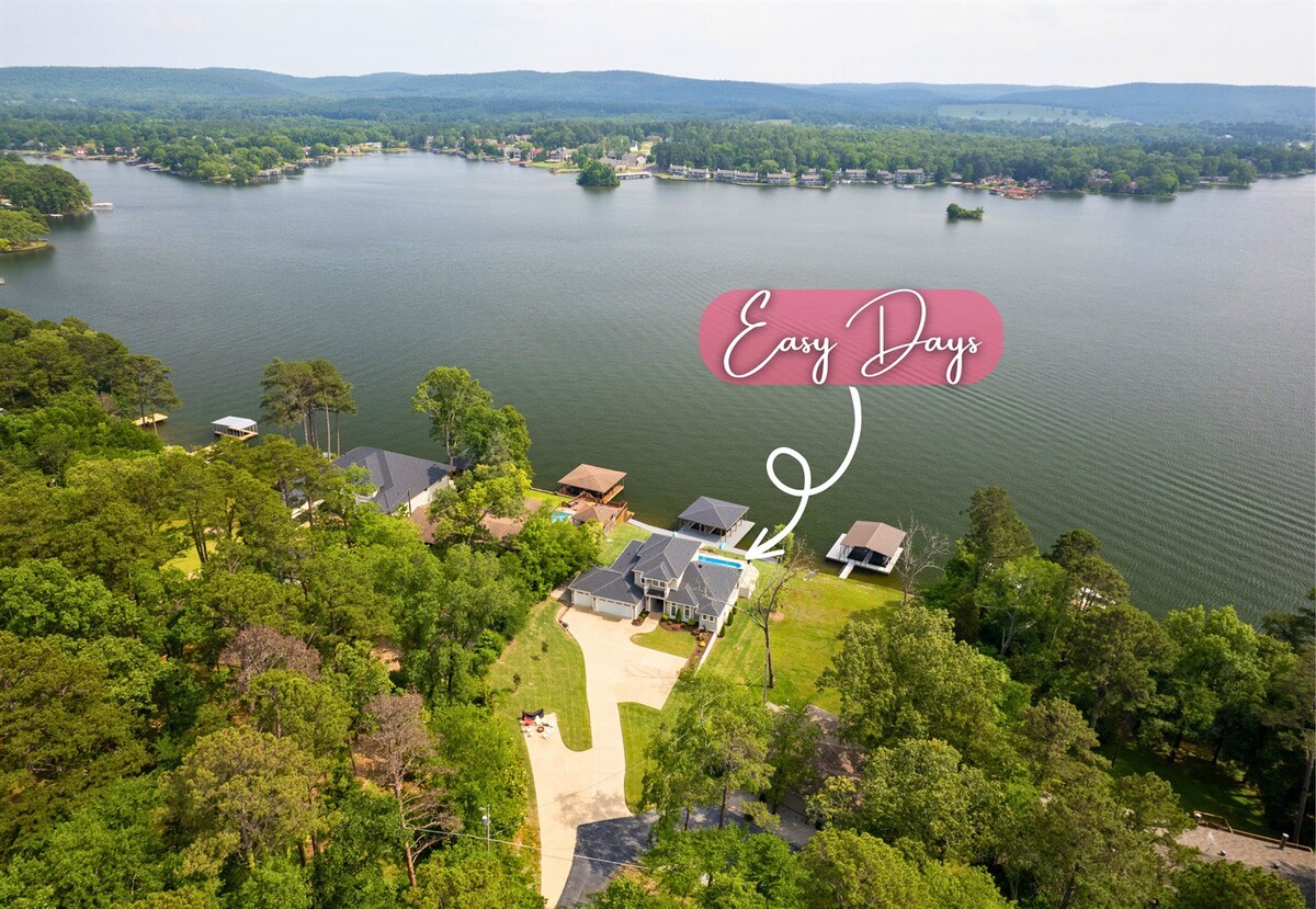 Lakefront Luxury | Pool | Hot Tub | Fire Pit | 5BR